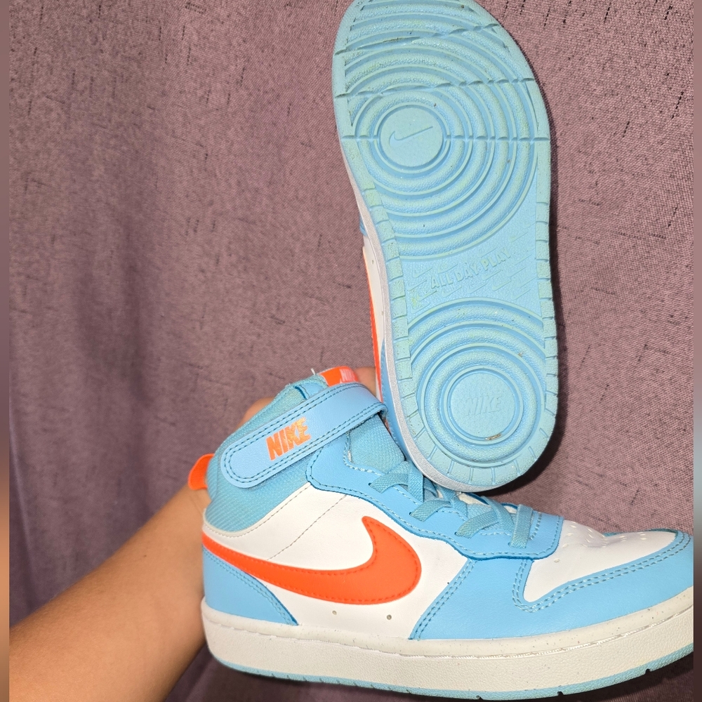 Nike Kids' Sneakers in Blue and Orange